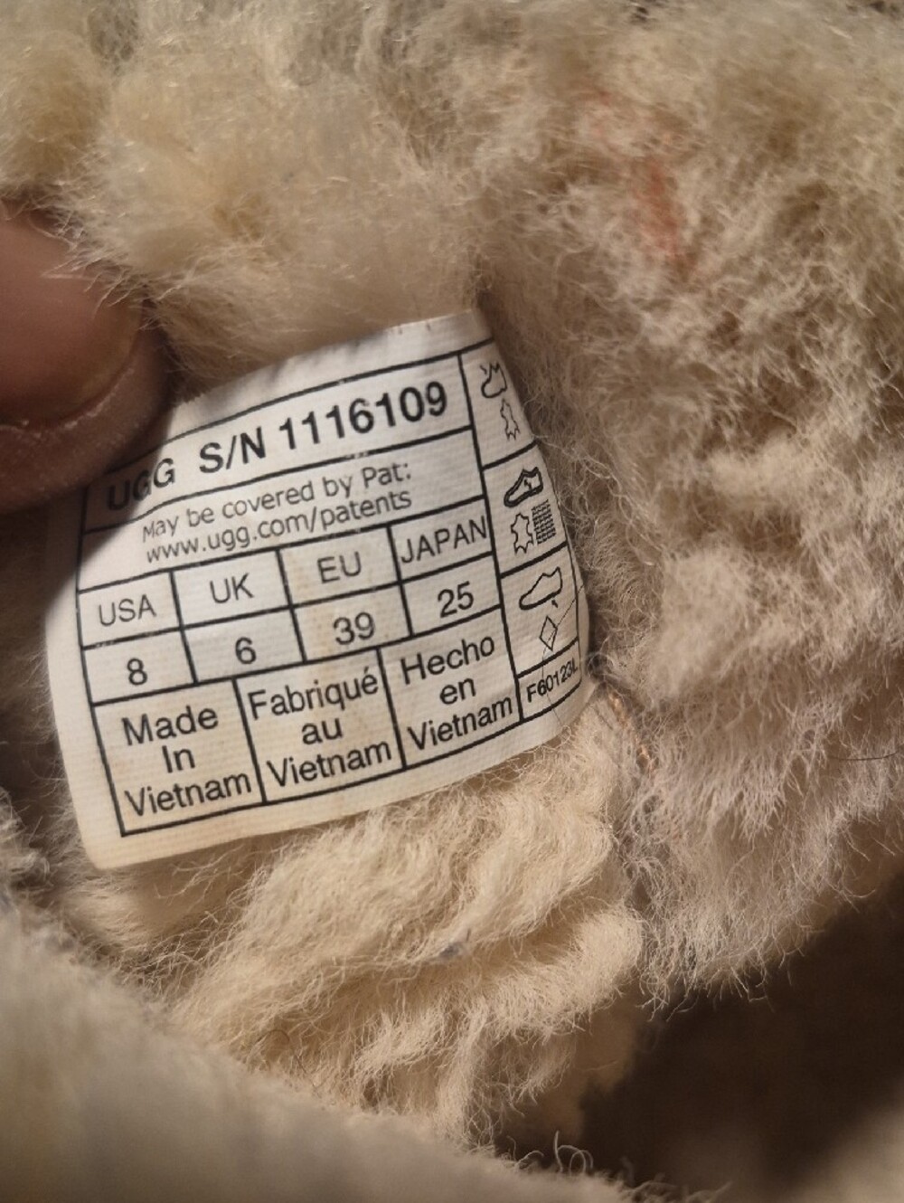 UGG Chestnut Suede Shearling Booties - Picture 8 of 9